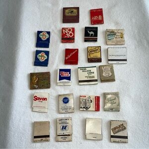 Vintage Matchbook Collection